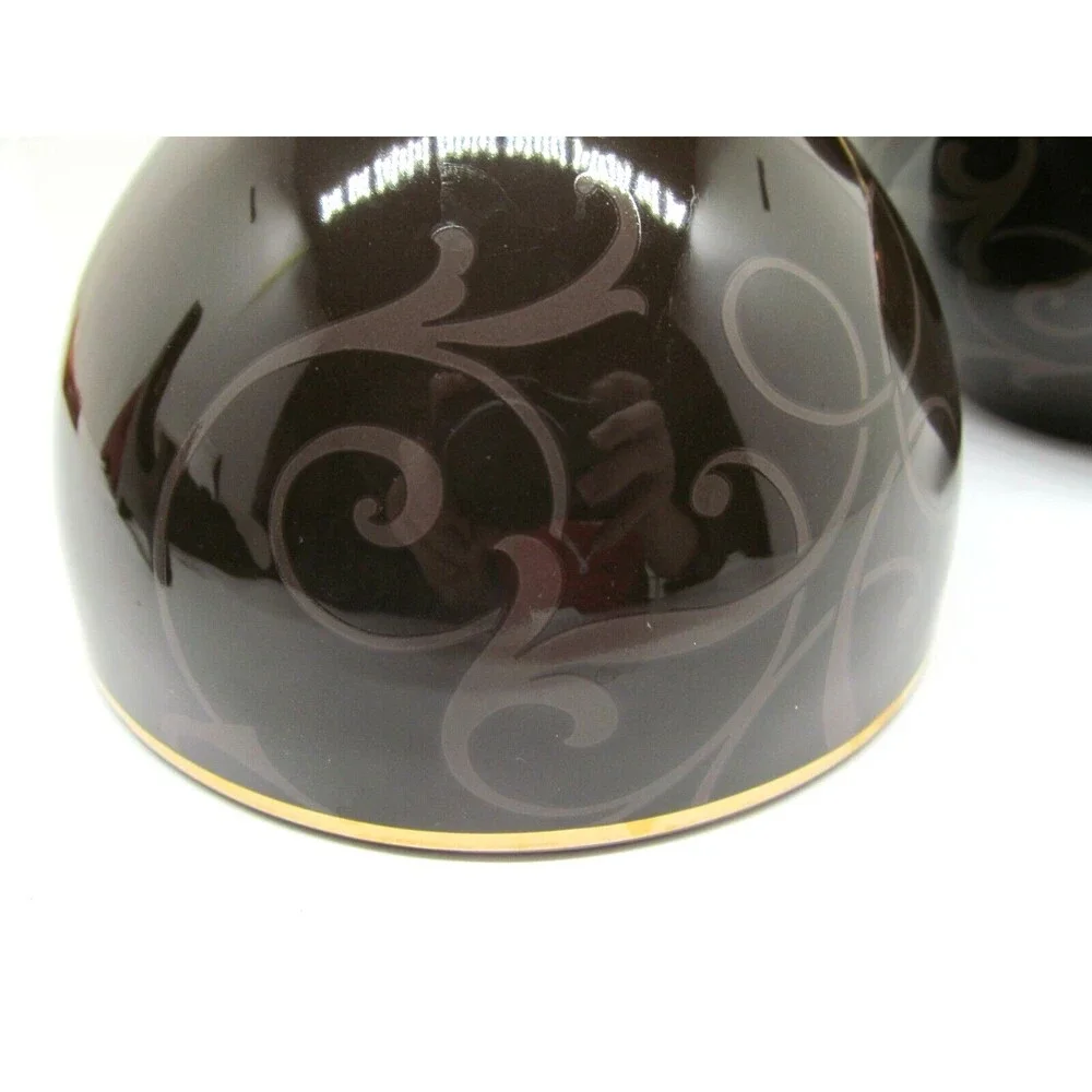 J C Penney Holiday 08 Snowfall Splendor Cereal Bowls 5.5